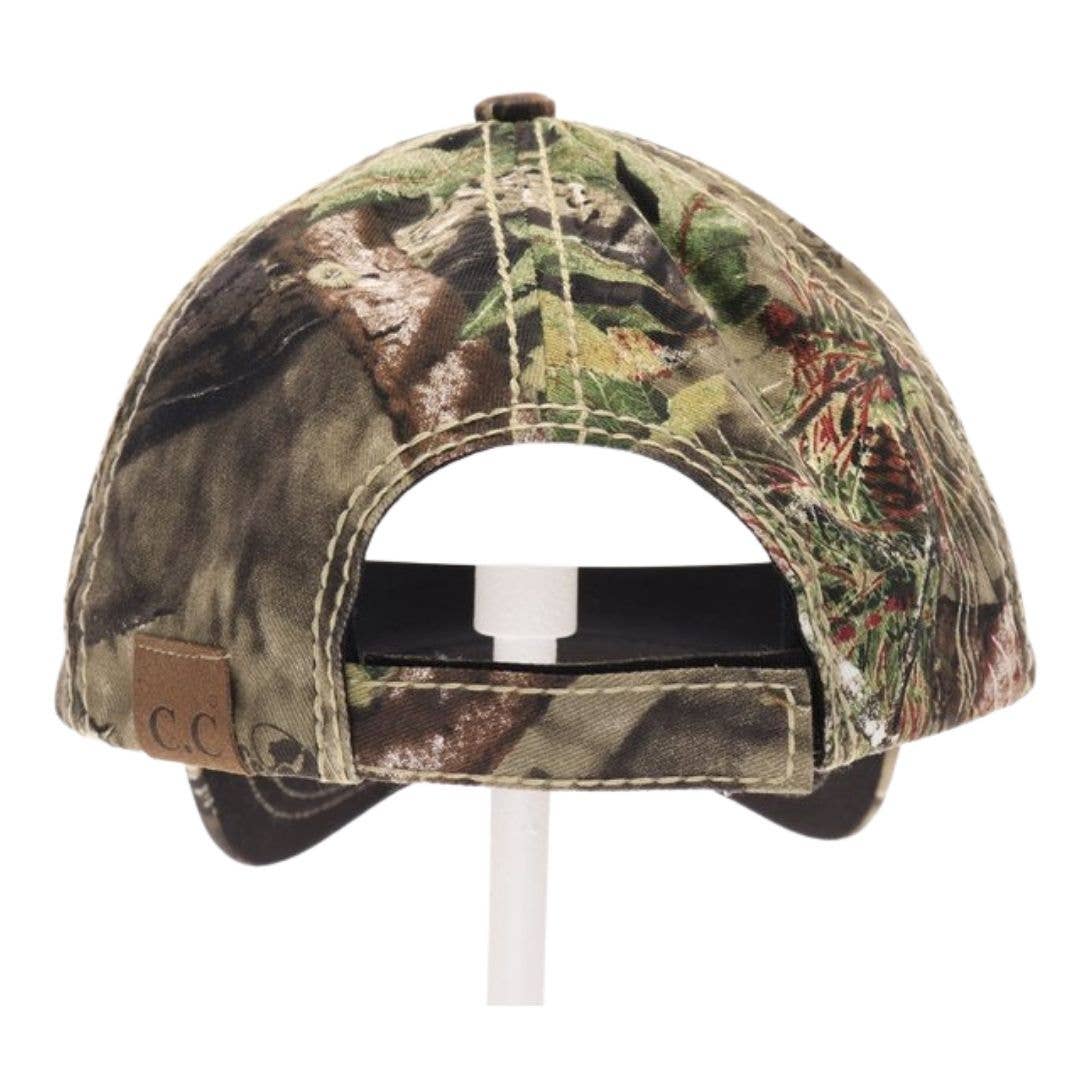 C.C MOSSY OAK Mini Break-Up Camouflage Ball Cap BA935