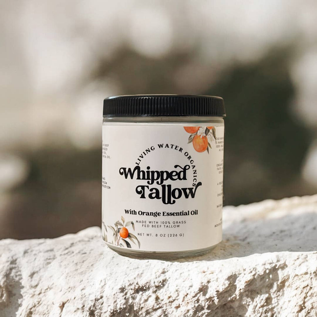 Whipped Tallow for Face, Hair, and Skin, Natural Tallow