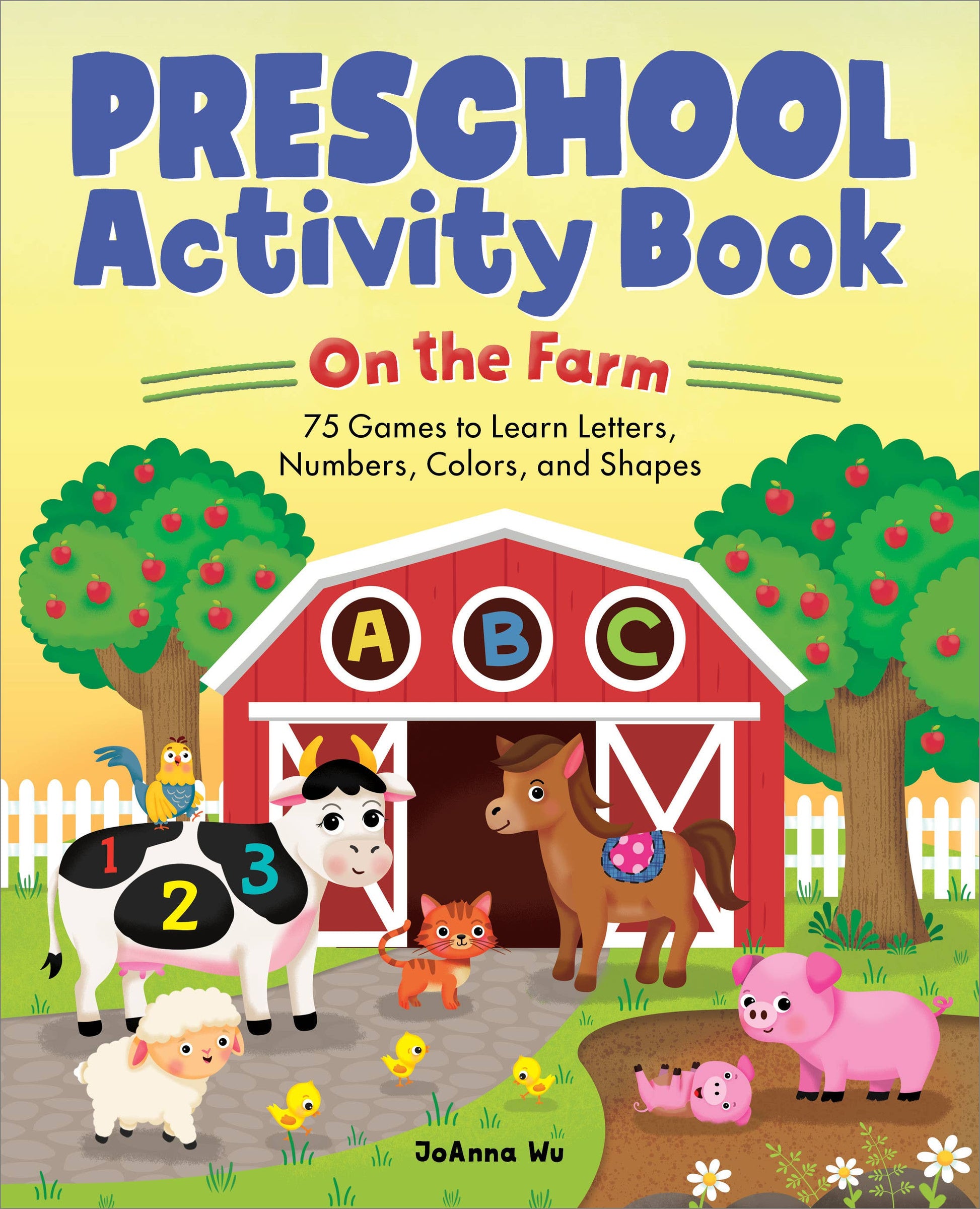 Preschool Activity Book On The Farm