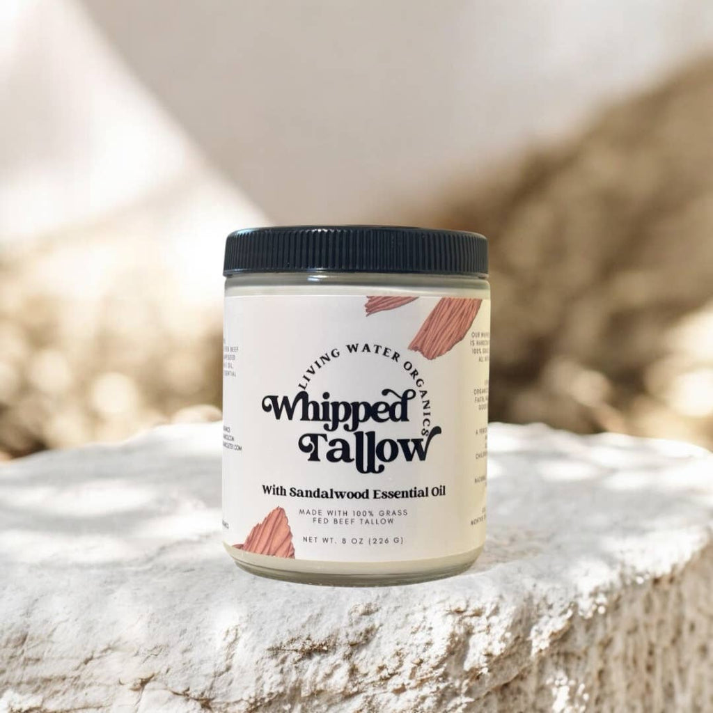 Whipped Tallow for Face, Hair, and Skin, Natural Tallow
