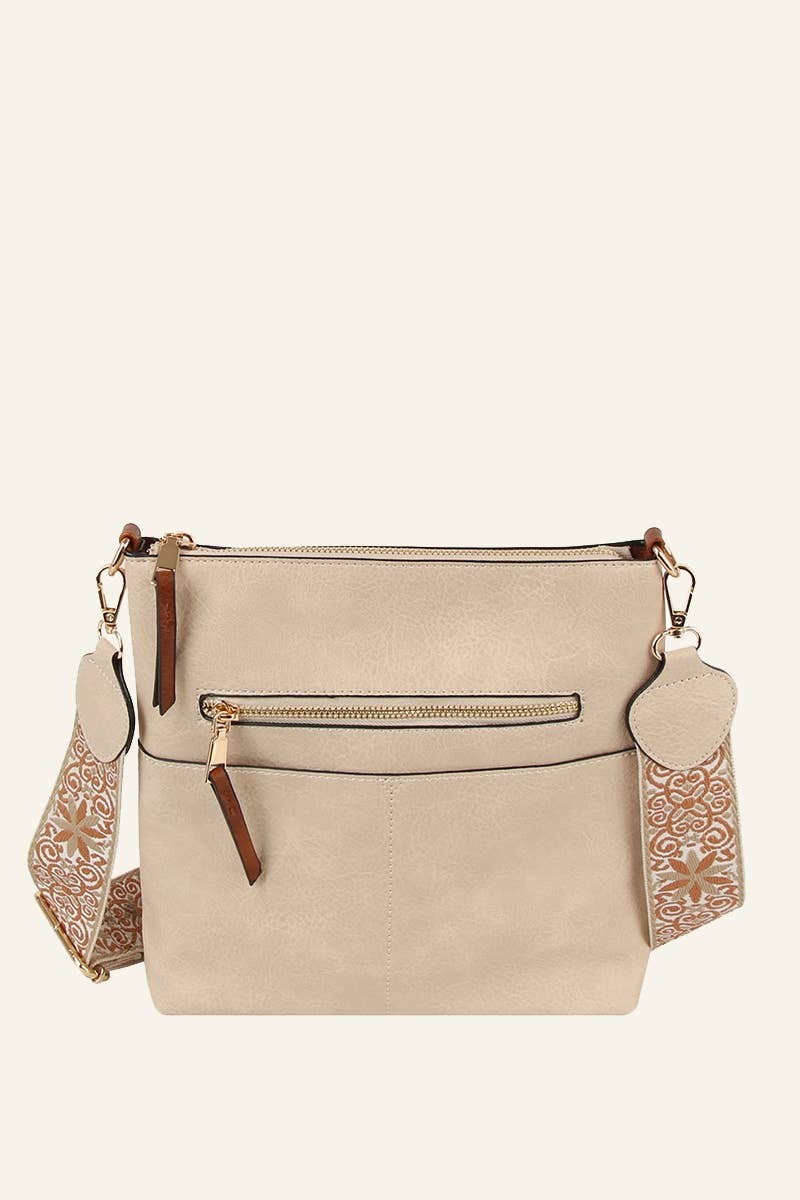 Classic Front Pocket Crossbody Sling Bag