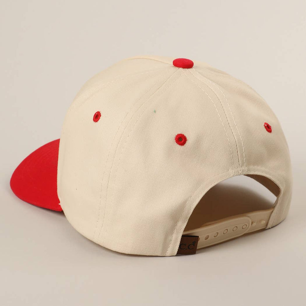 GAME DAY 3D Letter Embroidered Two-Tone Trucker Hat