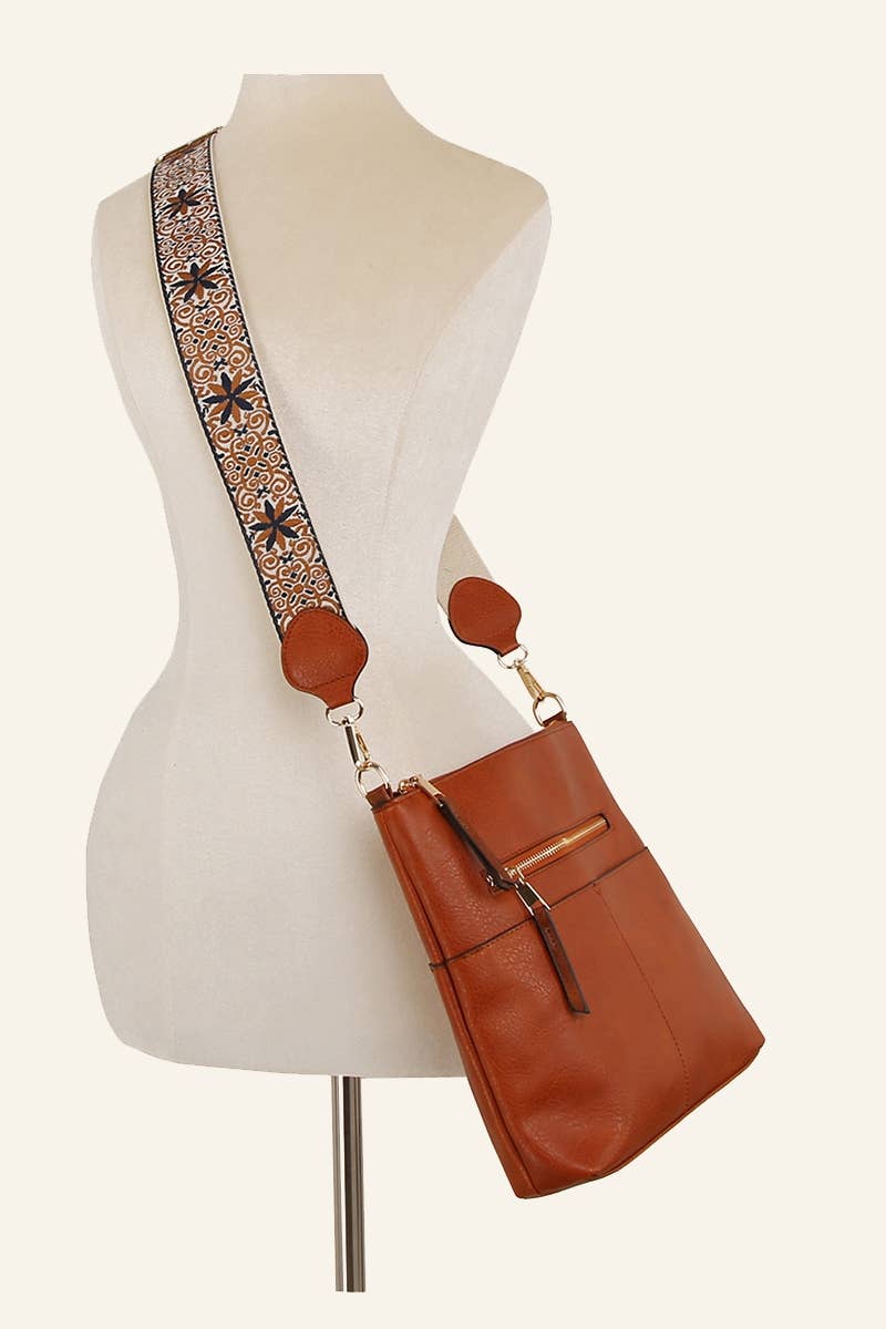 Classic Front Pocket Crossbody Sling Bag