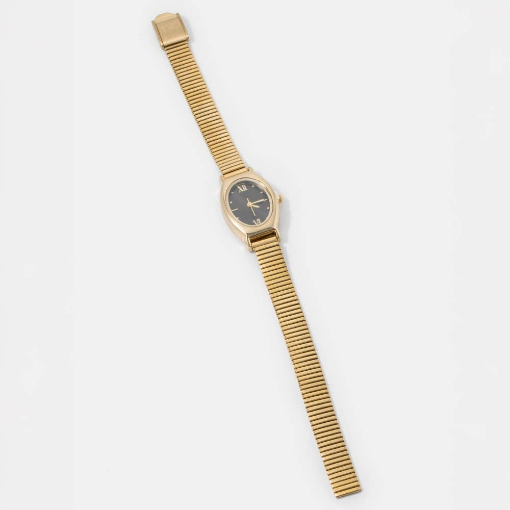 Snake Band Oval Style Watch