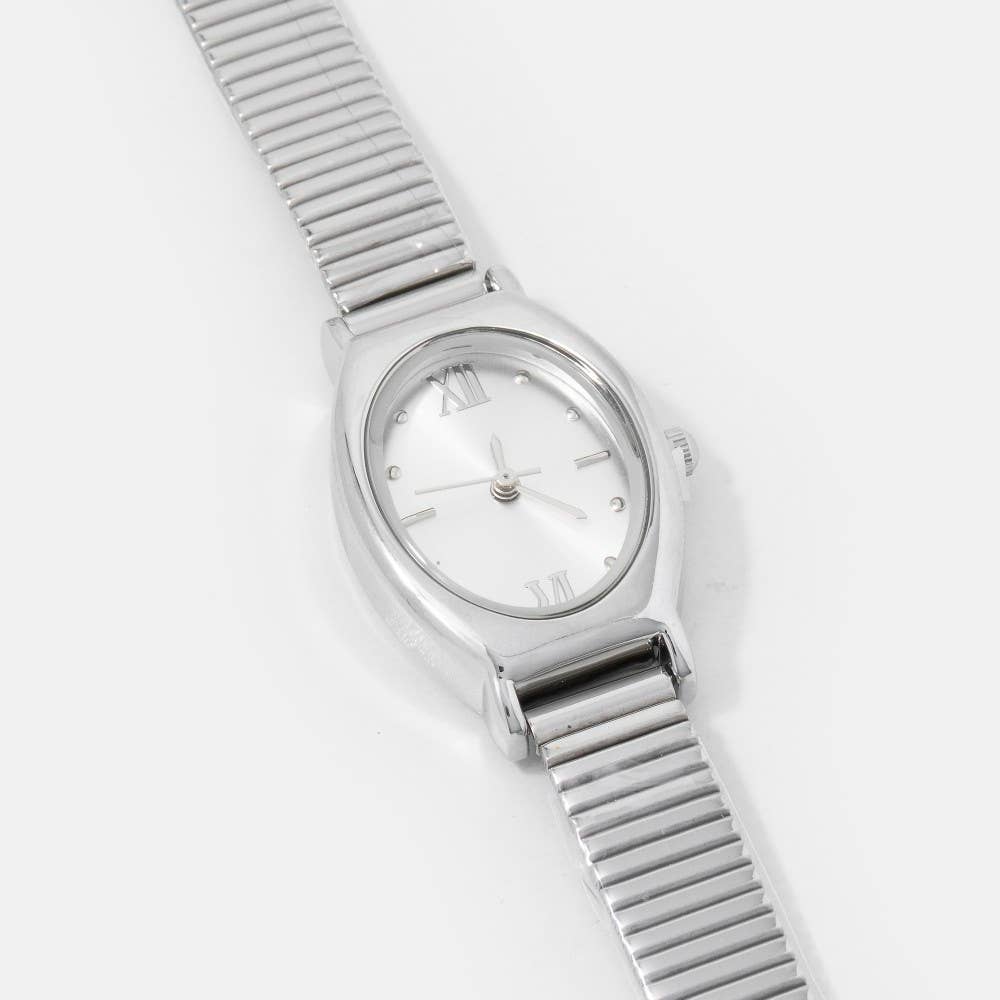 Snake Band Oval Style Watch