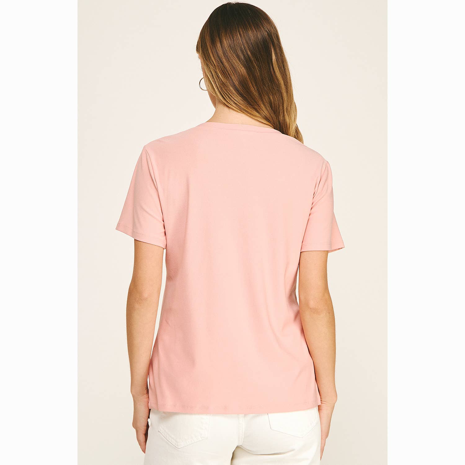 EMBELLISHED BOW RELAXED TEE