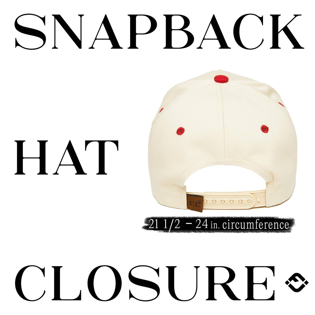 Retro Two Tone Cap - Kansas City - Red/Beige