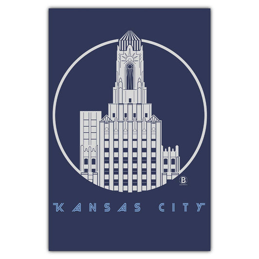 Kansas City Power and Light Icon Postcard