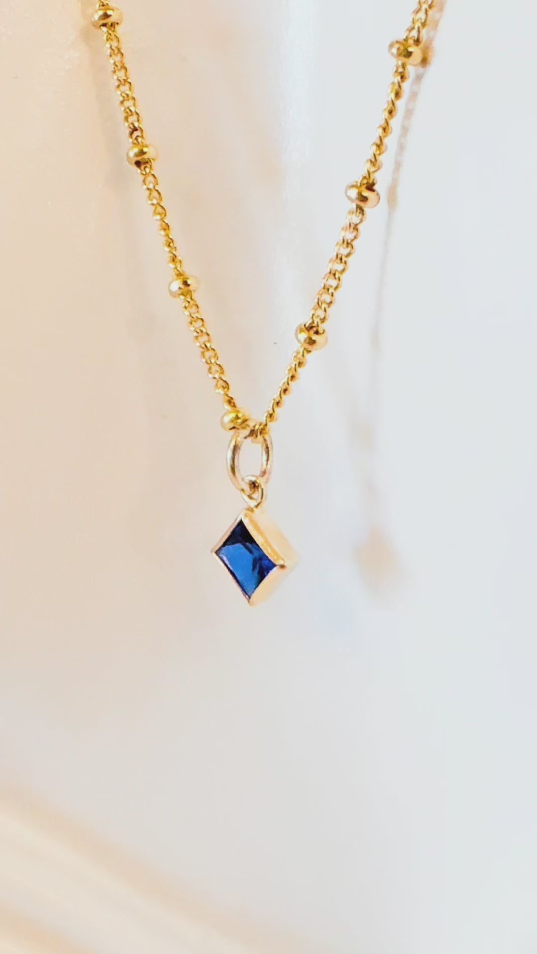 14k Gold Filled Birth Month Necklace