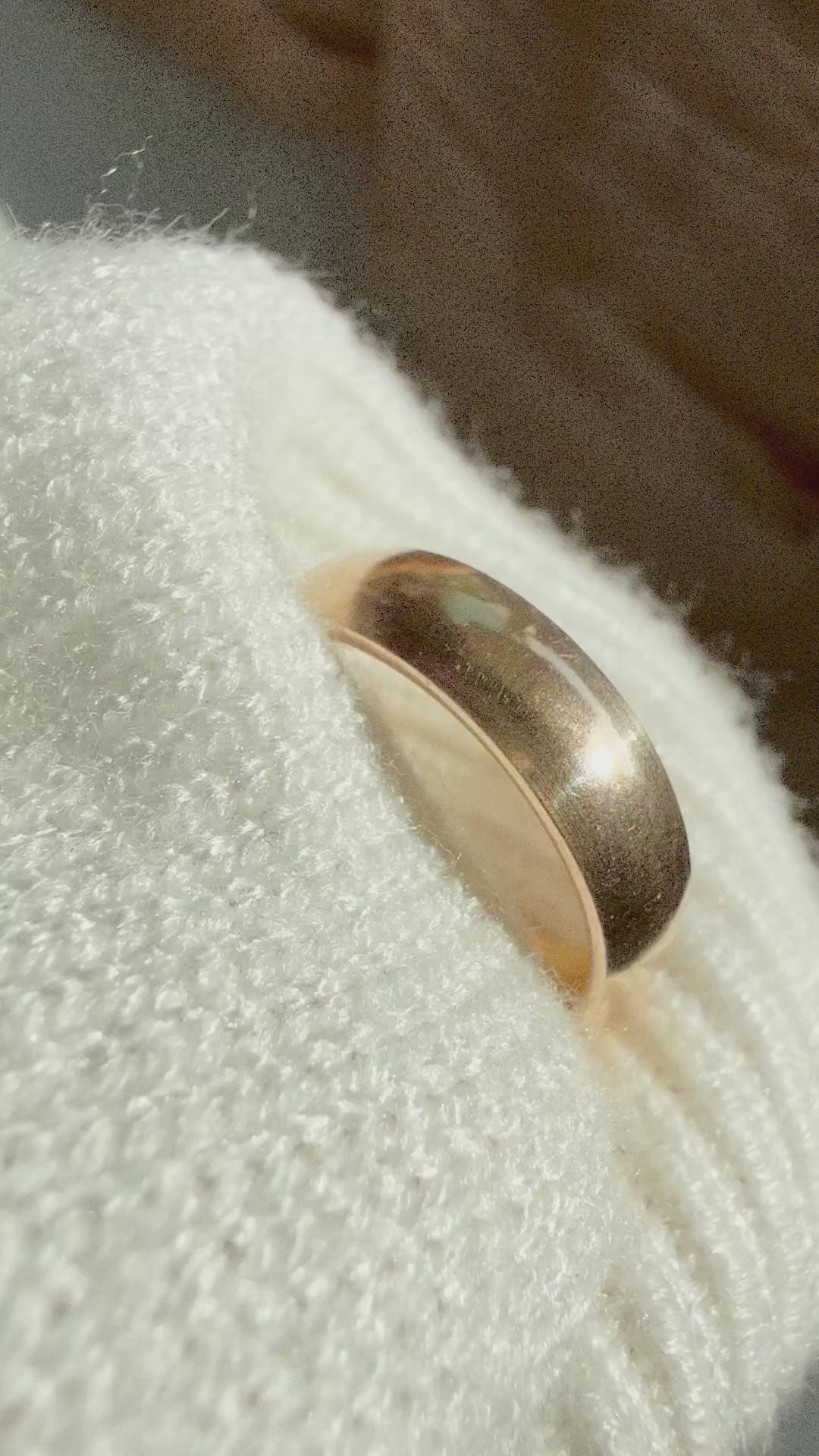 14kt Gold Filled Smooth Thick Band Ring